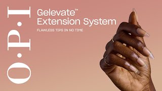 How to Create a French Tip with OPI GELevate™ Using a Nail Form