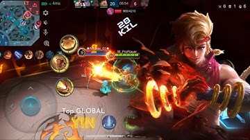 20 Kills!! Yin Best Build Offlane 100% UNSTOPPABLE!! - Build Top 1 Global Yin ~ MLBB