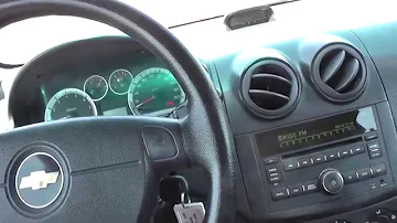 Comment désactiver l'airbag du passager avant Chevrolet aveo ?