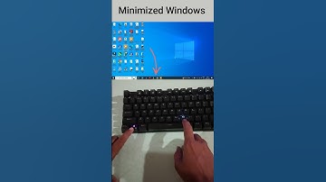 STOP Clicking ! Use These Windows Minimize Maximize Shortcuts #windows #pc #computer#productivity