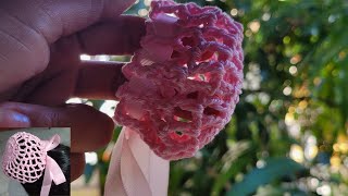 Moño De Ballet Tejido A Crochet Redecilla Para Pelo Ballet Danza Paso A Paso Fácil 2022