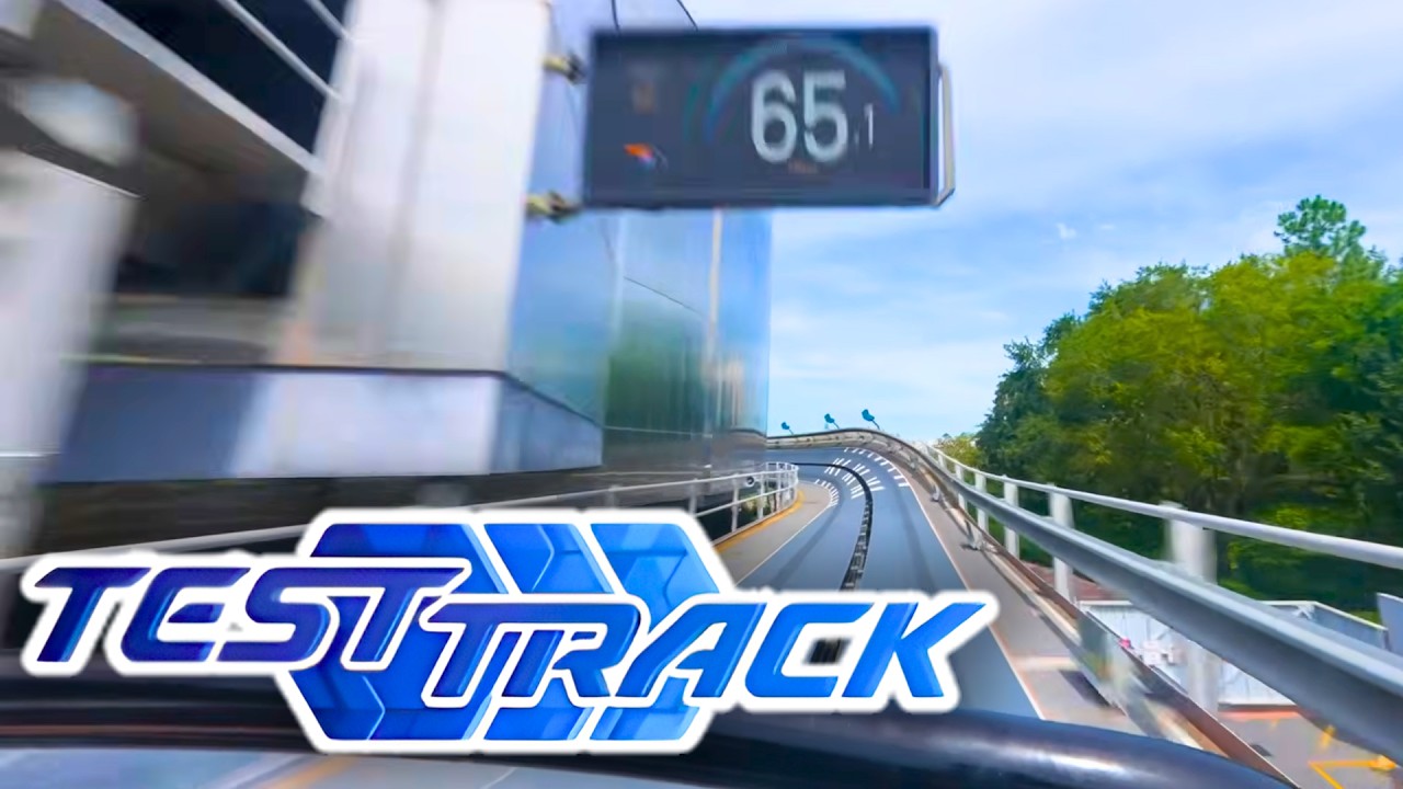 Test Track - ALL Versions (1.0 to 3.0) - 27 Year Anniversary | Epcot ...