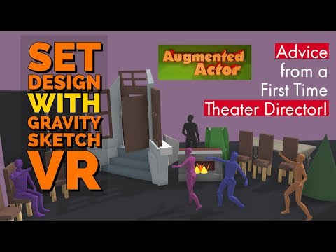 Set Design Using Gravity Sketch VR - How to Storyboard and Concept Your Set