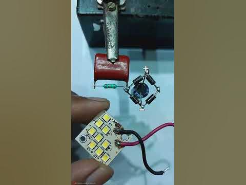 How To Make A Led Driver Circuit ! #shorts Circuit Diagram