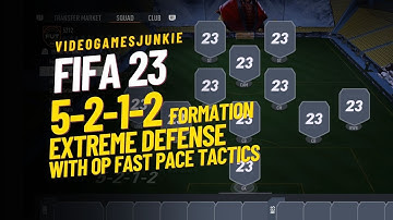 FIFA 23, 5-2-1-2 META Formation, Fast Pase and High Defense | Guide and Tactics