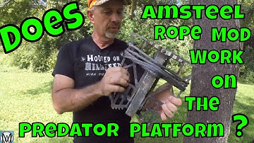 Tethrd Predator Platform and Amsteel Rope MOD