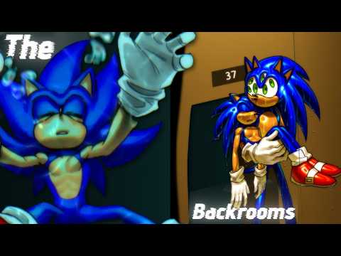 Sonic In the Backrooms...? | Sonic x Backrooms Comic Dub