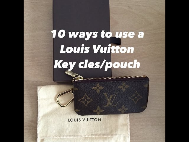 10 Unique Ways To Use the Louis Vuitton Cles (Key Pouch) & What Fits Inside  feat. Alma BB asmr 