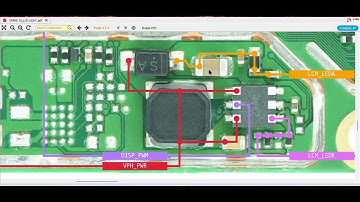 TECNO SPARK 10 Display light schematic diagram