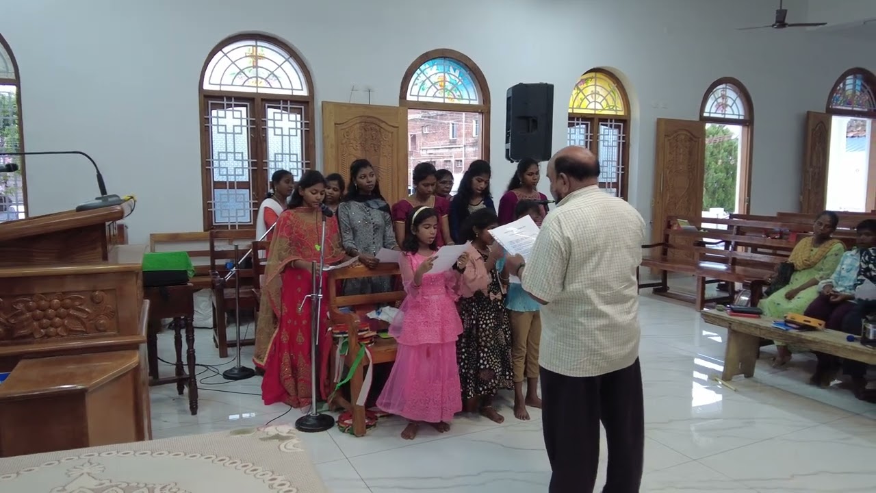 LMS - church vadasery Easter song practice