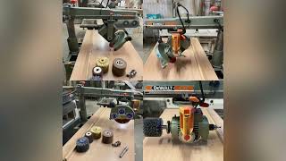 DEWALT Radial arm saw. Multifunction crosscut mitre saw.DEWALT chop saw. Multifunctional  table saw