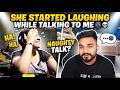This Naughty Line Made Her Laugh 😂| Omegle Videos