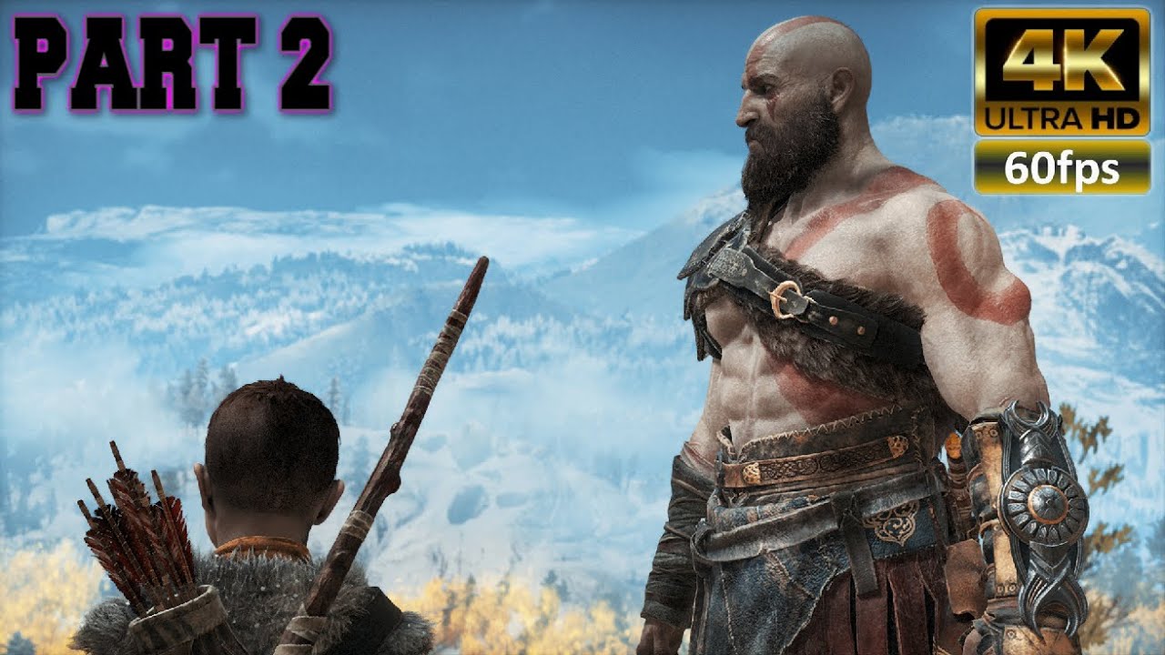 God Of War 4 PC Gameplay Walkthrough Part 2 FULL GAME [4K 60FPS ULTRA