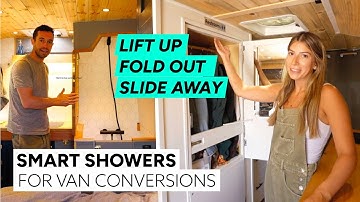 💦 TOP CAMPER VAN SHOWERS OF 2023 💦 10 Ingenious Showers for Your Van Conversion 🚐