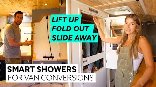💦 TOP CAMPER VAN SHOWERS OF 2023 💦 10 Ingenious Showers for Your Van Conversion 🚐