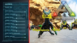 MOJE USTAWIENIA ŚWIATA, IMPRINT 100% I DINOZAURY NA 150 POZIOMIE! Ark Survival Evolved [PC] screenshot 2