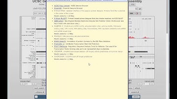 Send UCSC Genome Browser sequence to external tools