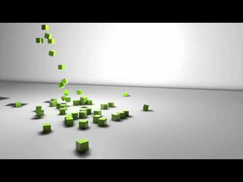 Cinema 4D Falling Bricks