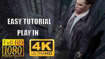 MAX PAYNE 2 WIDESCREEN 1080P OR 4K Ultra HD #tutorial #howto #2023