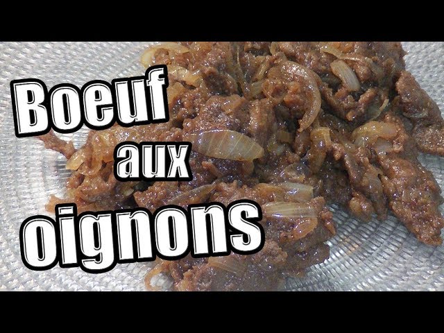 Boeuf aux oignons (recette chinoise) comme au resto!