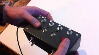 Synthrotek NAND Synth with 555 Timer Mod - DIve Bomb Starve Switch