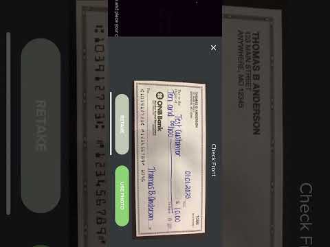 Mobile Check Deposit