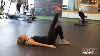 Supine Straight Leg Adduction