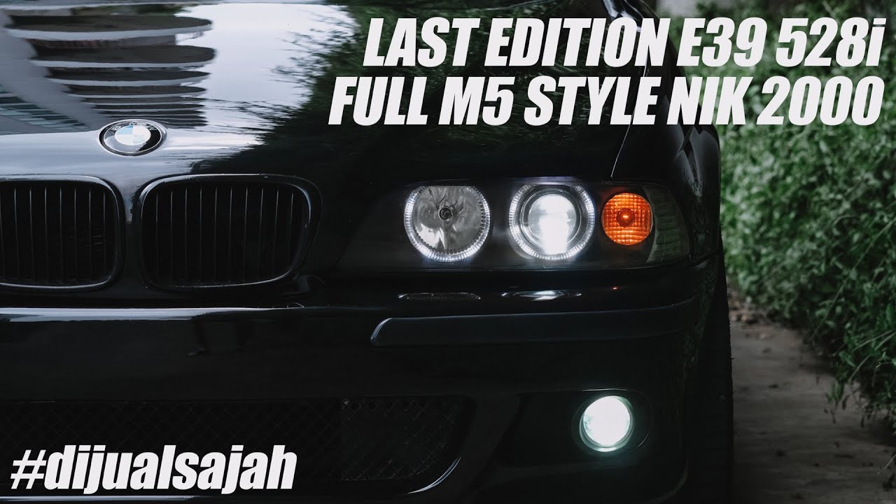 LAST EDITION BMW | E39 528i AT TH 2000 KM 75 RIBU | BLACK ON GREY MONTANA LEATHER #dijualsajah