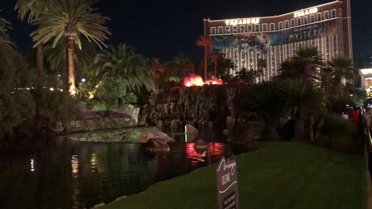 the mirage volcano the mirage volcano
