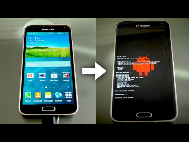 Rooting a Samsung Galaxy S5 like it's 2015! class=