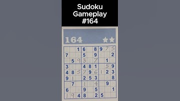 Sudoku Gameplay Medium Level | Math Tutor Edu | Sudoku 164