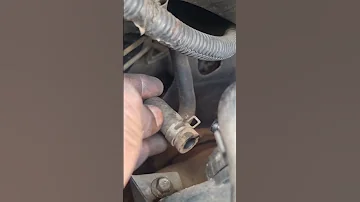 When The Brake Pedal Is Hard Check The Brake Booster Pressure Broken Pipe Subscribe 