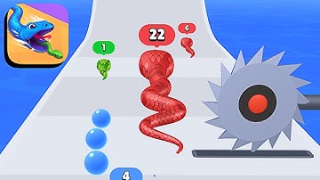 Snake Run Race ​- All Levels Gameplay Android,ios (Levels 5-8)