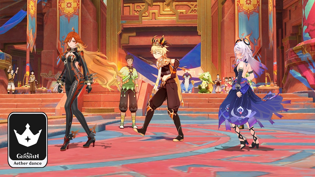 Paimon Dancing PAIMON SAYS DANCE.EXE Genshin Impact - YouTube