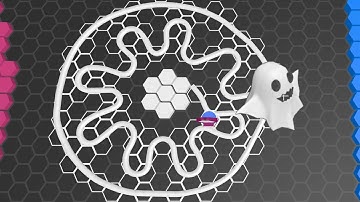 How to play - Hexanaut.io [Superhex.io] Map management. 100 %