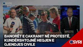 Banorët e Cakranit në protestë, kundërshtojnë heqjen e Gjendjes Civile
