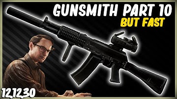 How To Complete Gunsmith Part 10 Modify an AK-105 - EFT Escape From Tarkov - Mechanic Task 12.12.30