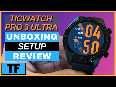 Ticwatch Pro 3 Ultra GPS Smartwatch Review // Sports & Fitness Tested! 