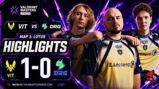 VIT vs. DRG | MAP 1 HIGHLIGHTS | VALORANT Masters London - Swiss Stage