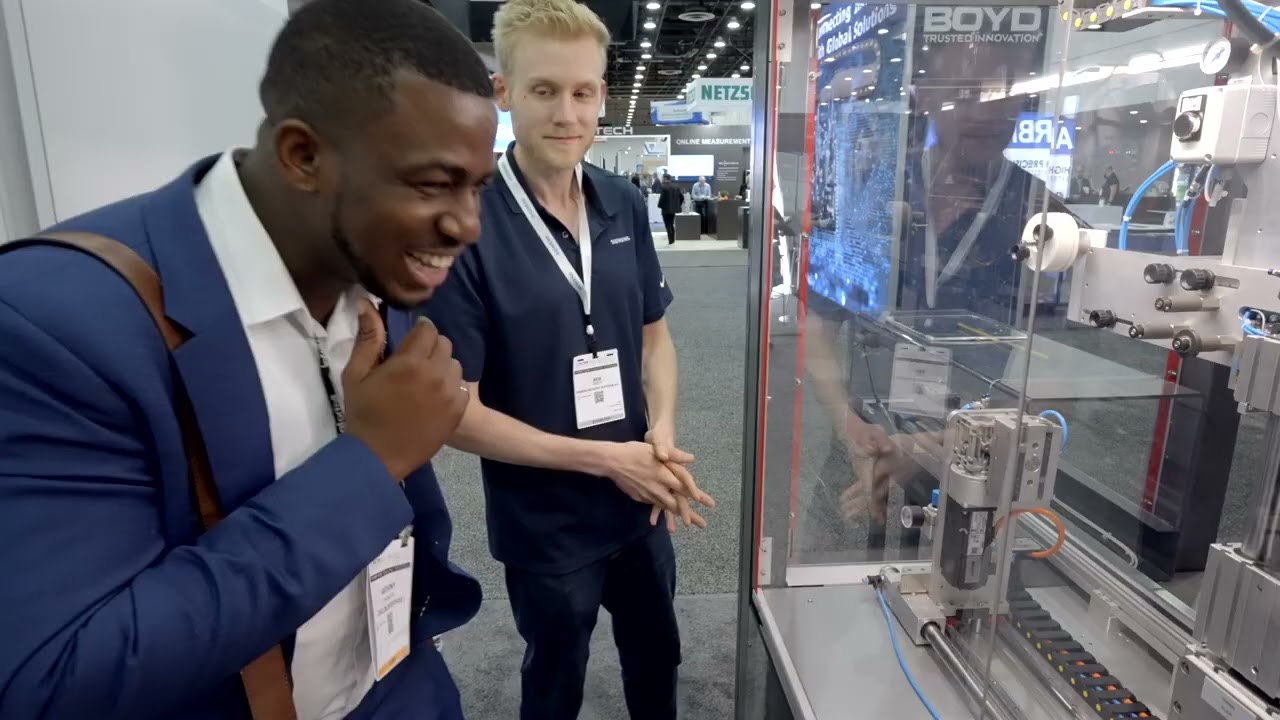 The Battery Show 2026 exhibitors using B2Brain event lead capture while attending the event