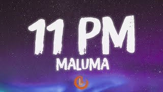 Maluma - 11 PM (Letras) | Letras Latinas