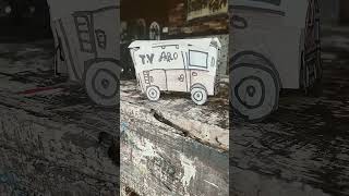 papercraft Volkswagen van