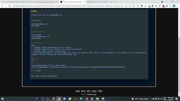 Misconfigured reset password leads to  account takeover