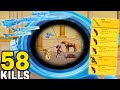 58 KILLS!😍 NEW BEST LOOT GAMEPLAY with AWM+Kar98k 🔥Pubg Mobile-BGMI