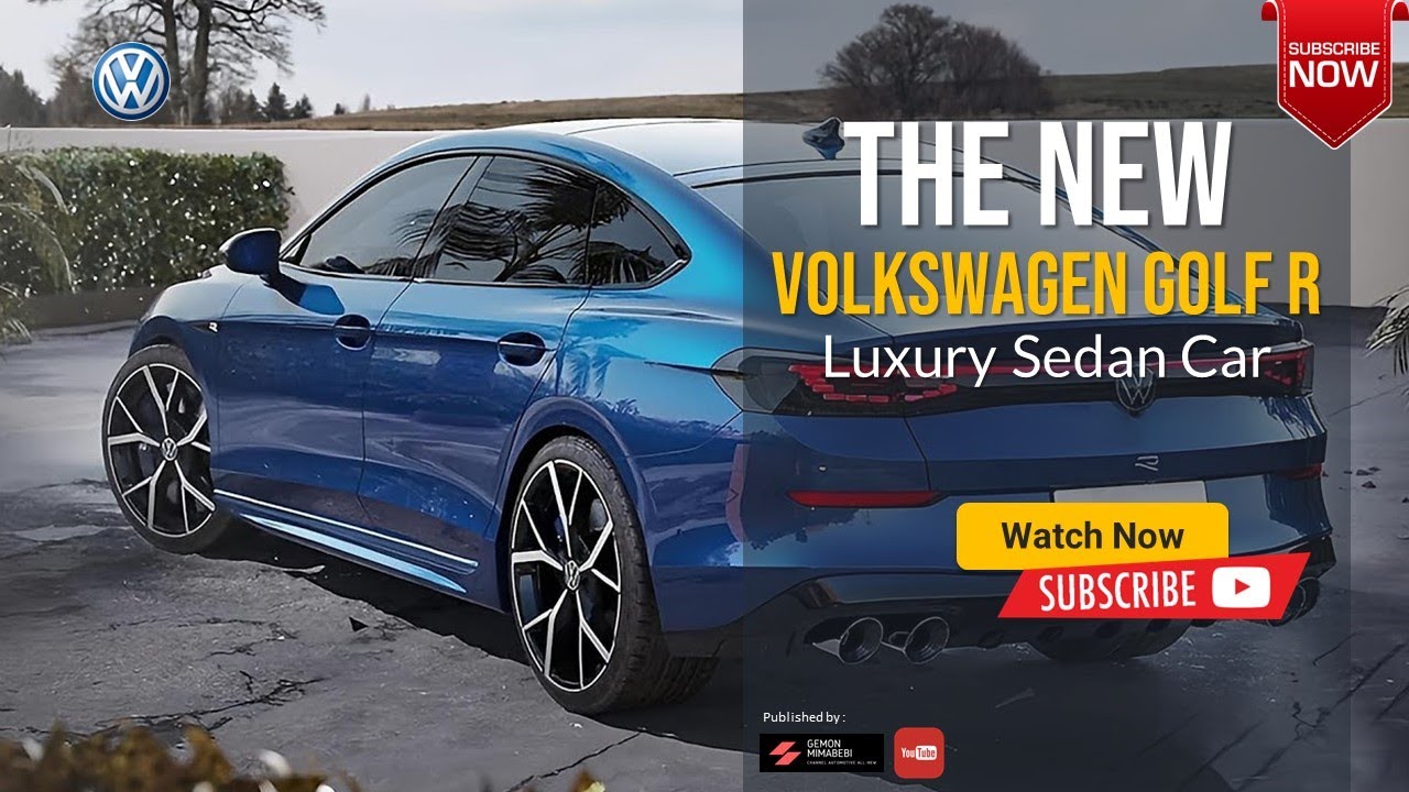 The 2023 2024 Volkswagen GOLF R Sedan Concept Overview - YouTube