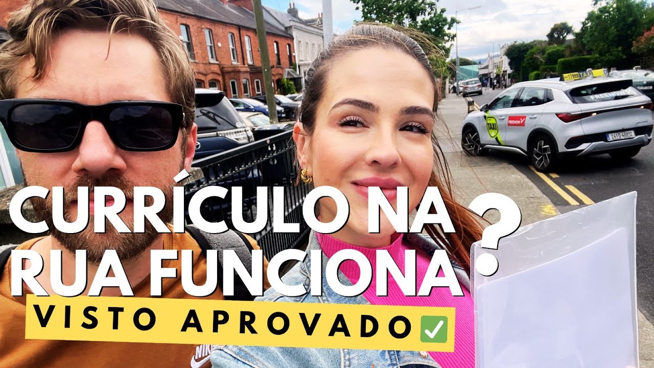 PROCURANDO EMPREGO NA IRLANDA: NOSSA MELHOR ESTRATÉGIA + VISTO, PUB E FEIRINHA!