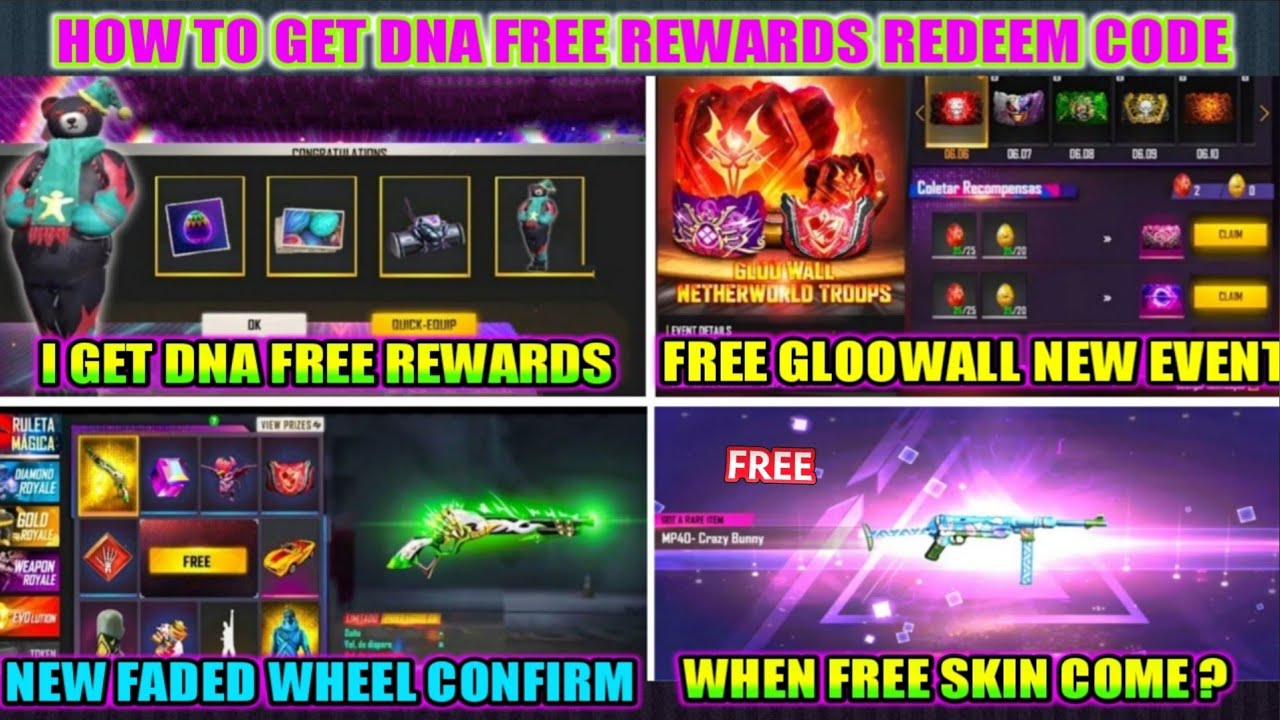 I GET DNA FREE REWARDS REDEEM CODE - How To Get Free Redeem Code ...