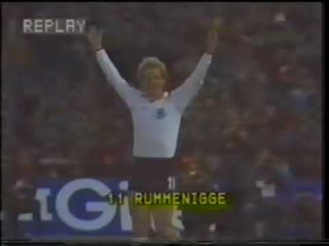 Karl-Heinz Rummenigge scores goal #3 and #5 in Germany's 6-0 beating of Mexico in the 1978 World Cup.