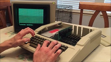 Apple II original test video