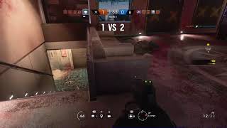 RAINBOW SIX SIEGE 30 SECOND 1V5 ACE